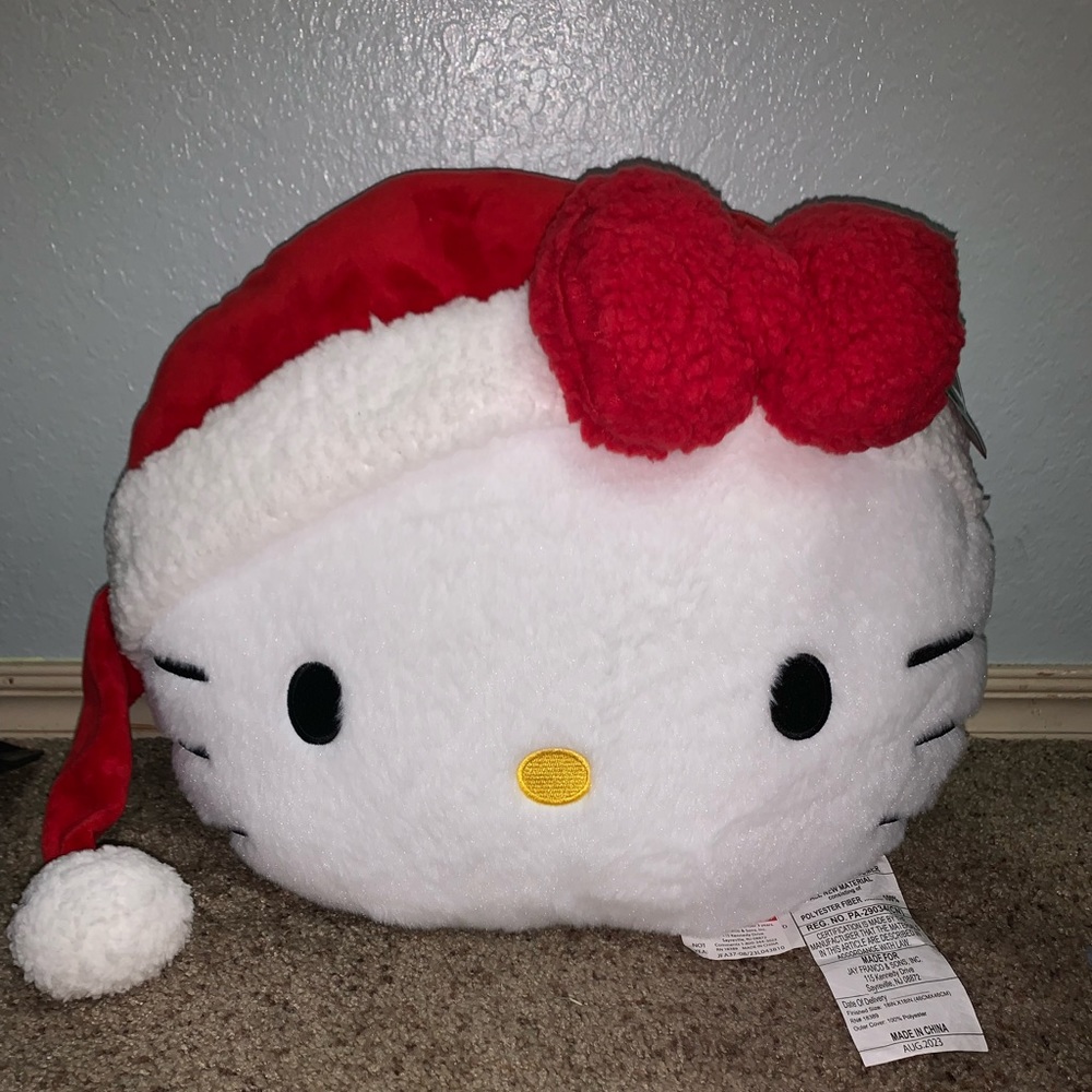 Hello Kitty Christmas pillow